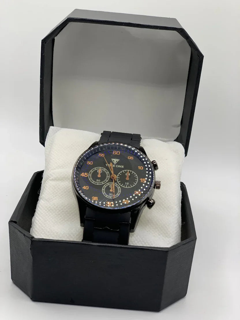 Leather Fashion Watch for Men – Dual Color Options